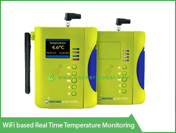Wifi based real time temperature monitoring - Vacker Saudi Arabia or KSA