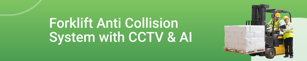 رافعة شوكية-نظام مضاد للتصادم-مع-CCTV-AI